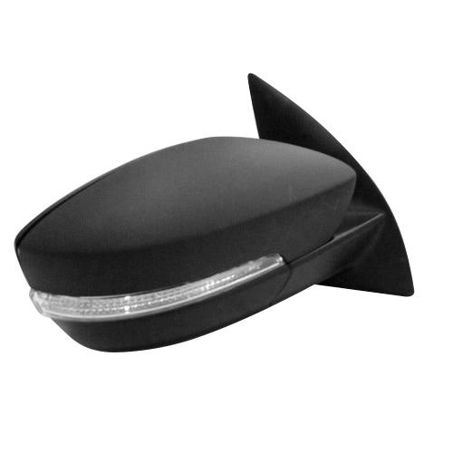 Espejo retrovisor exterior derecho Volkswagen Saveiro G5 con ajuste manual y señalero de giro incorporado
