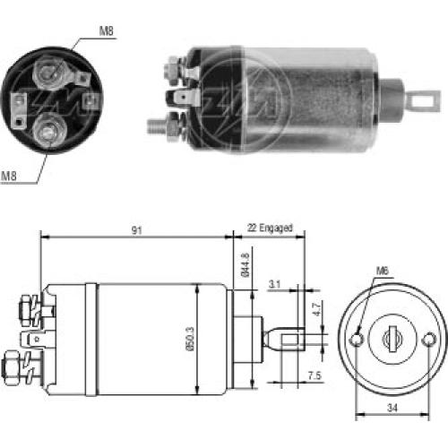 Solenoide de arranque